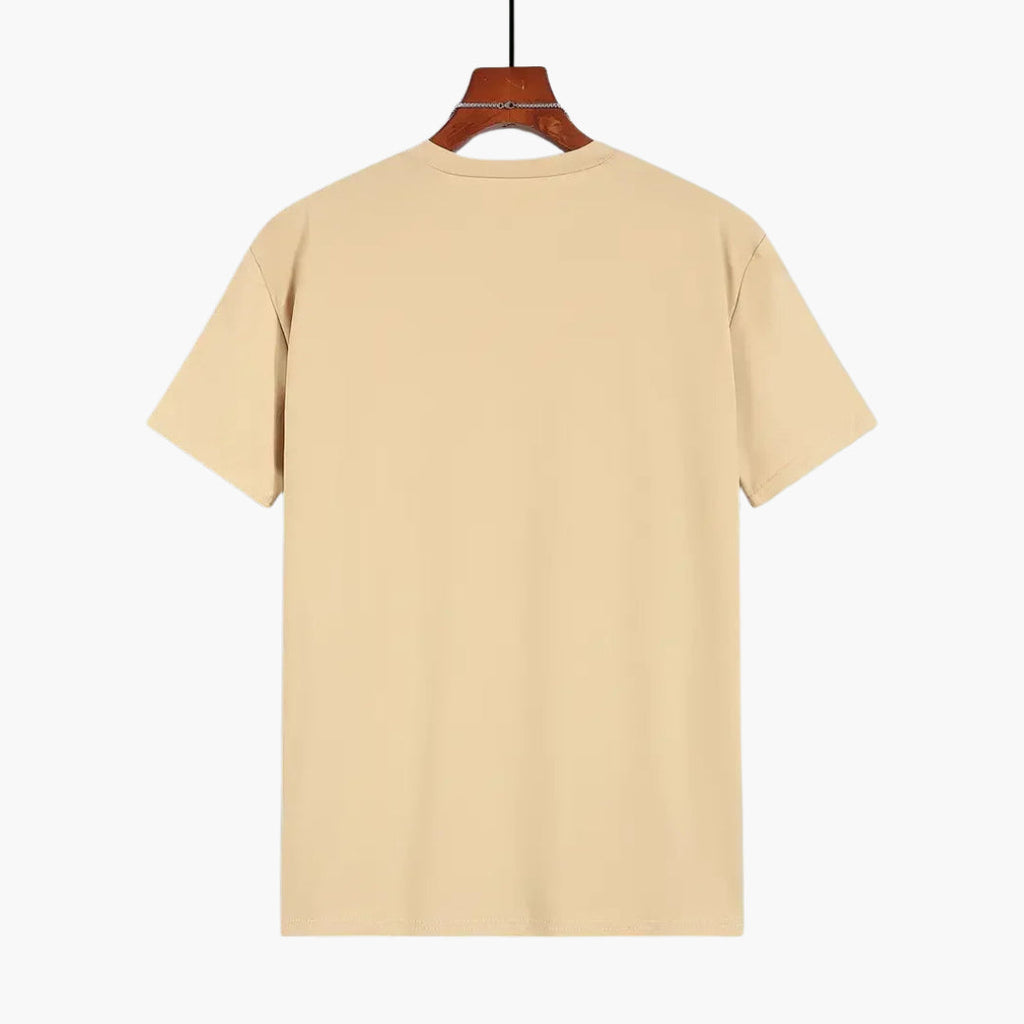 Men T-Shirt | Crew Neck with Short Sleeves and Straight Fit