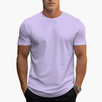 Men T-Shirt | Crew Neck with Short Sleeves and Straight Fit