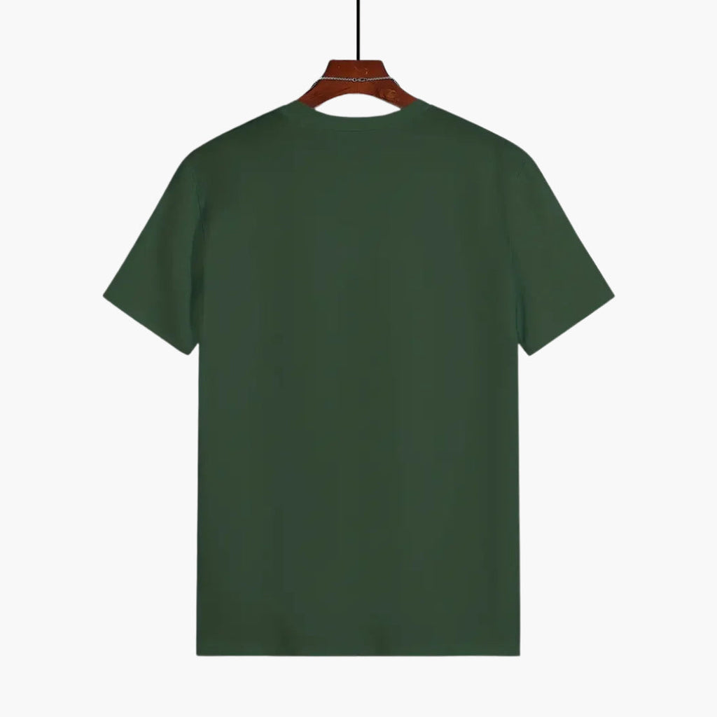 Men T-Shirt | Crew Neck with Short Sleeves and Straight Fit