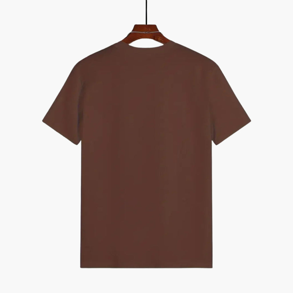 Men T-Shirt | Crew Neck with Short Sleeves and Straight Fit
