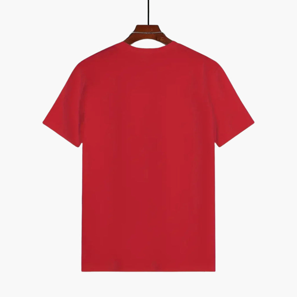 Men T-Shirt | Crew Neck with Short Sleeves and Straight Fit