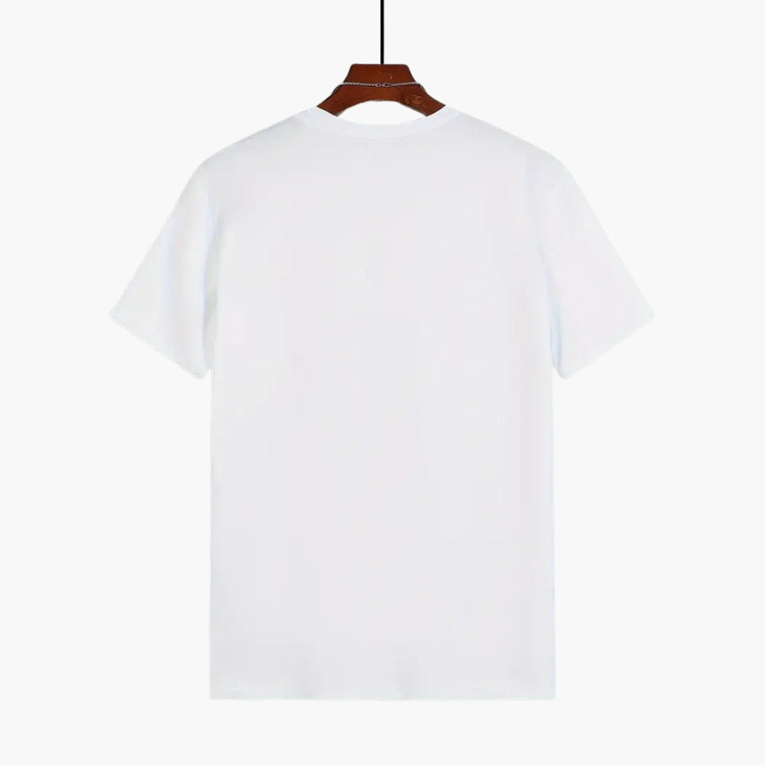 Men T-Shirt | Crew Neck with Short Sleeves and Straight Fit