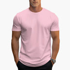 Men T-Shirt | Crew Neck with Short Sleeves and Straight Fit