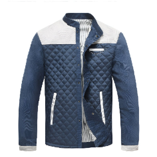 Brown Long Sleeve Casual Jacket for Men | Autumn Winter Outerwear Collection