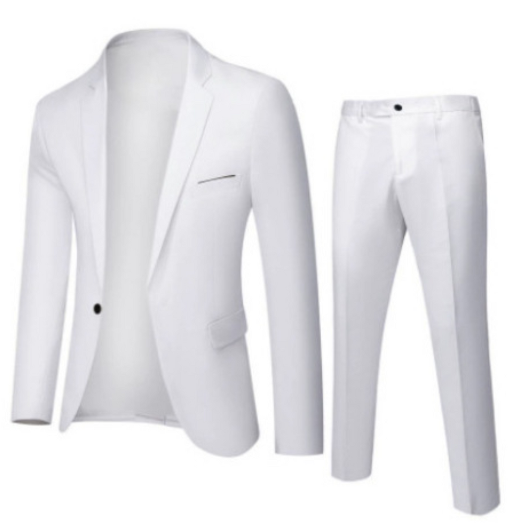 Men Suit | Two-piece set with single-breasted blazer