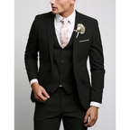 Slim Fit Three Piece Suit for Men | Formal Wedding Guest Wear
