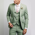 Slim Fit Three Piece Suit for Men | Formal Wedding Guest Wear