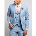 Slim Fit Three Piece Suit for Men | Formal Wedding Guest Wear