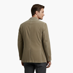 Men Blazer | Notch Lapel with Two-Button Front Closure