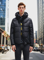 Lightweight Padded Winter Puffer Jacket for Men | Cold Weather Outerwear