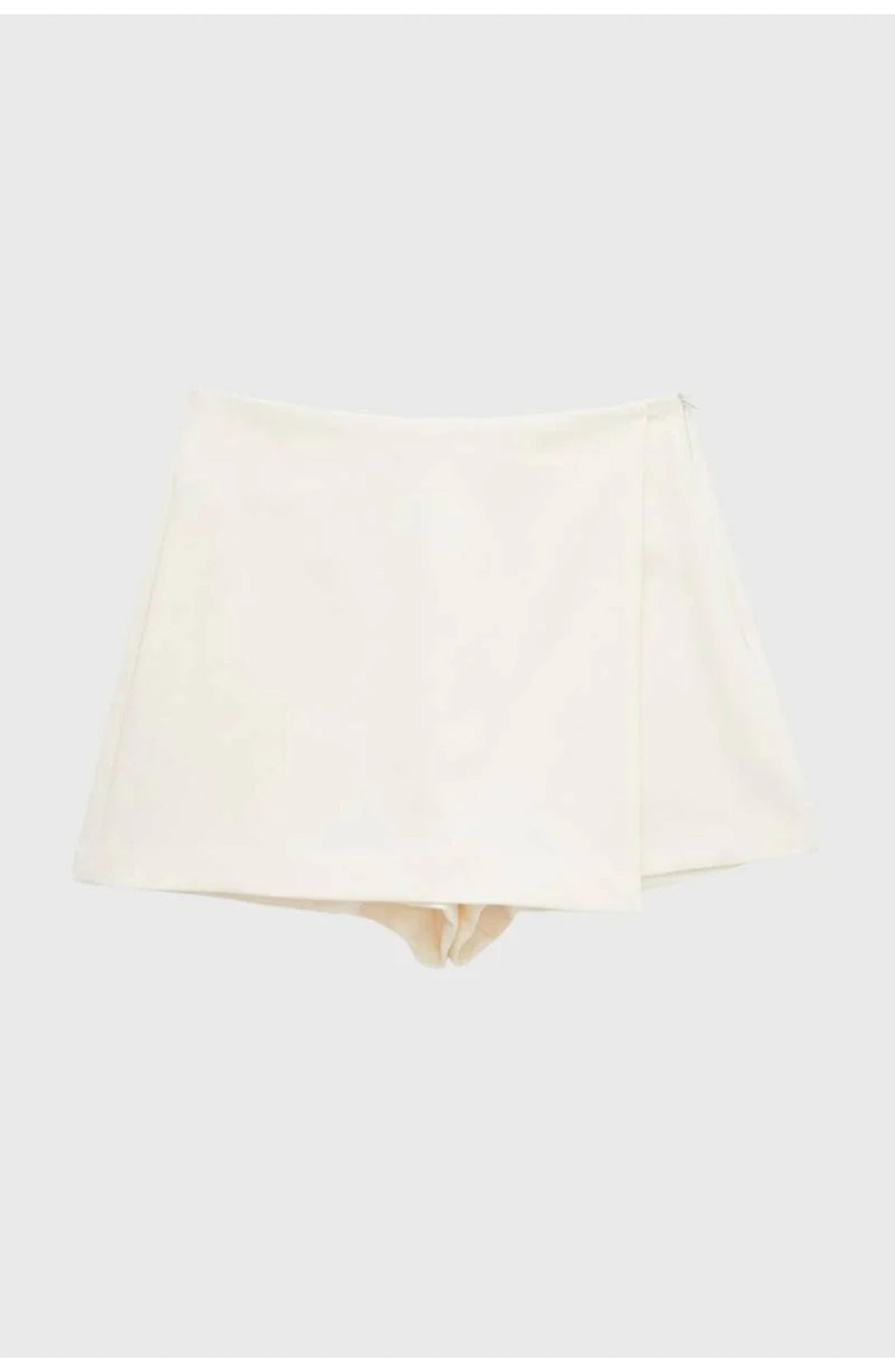 Asymmetric Wrap Skirt with Built In Shorts for Women | Festival