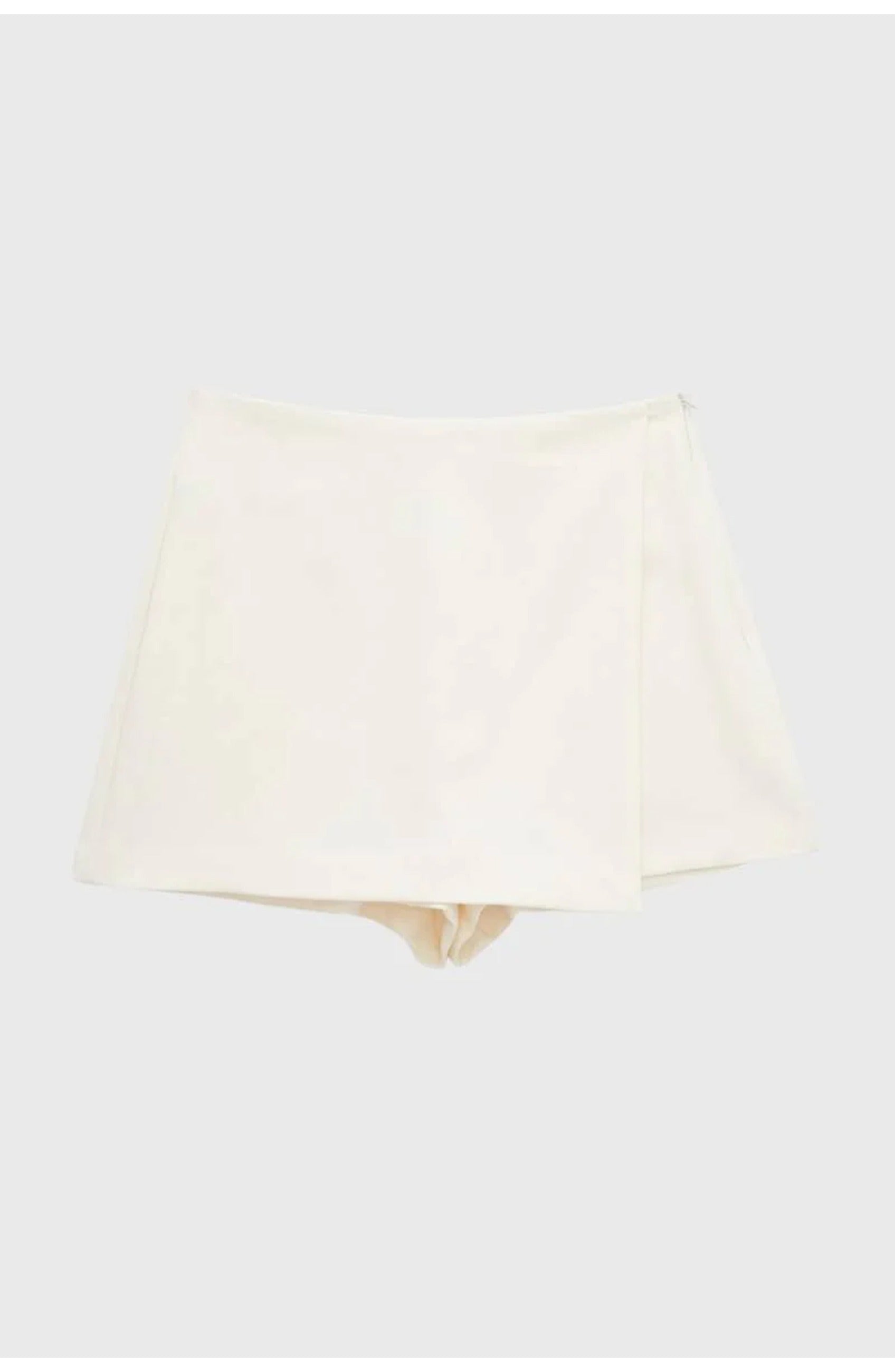 Asymmetric Wrap Skirt with Built In Shorts for Women | Festival
