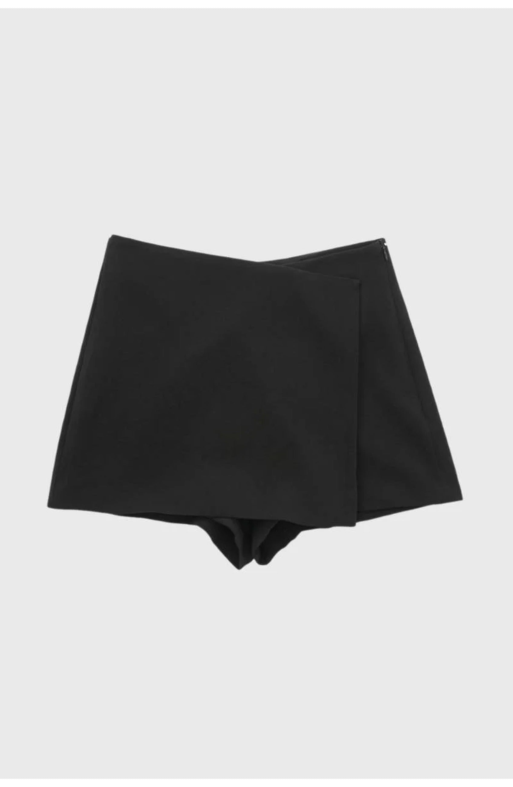 Asymmetric Wrap Skirt with Built In Shorts for Women | Festival