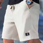 Men's Slim Fit Shorts with Adjustable Waistband