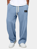 Adjustable Waist Relaxed Fit Breathable Trousers for Men | Everyday Casual Wear