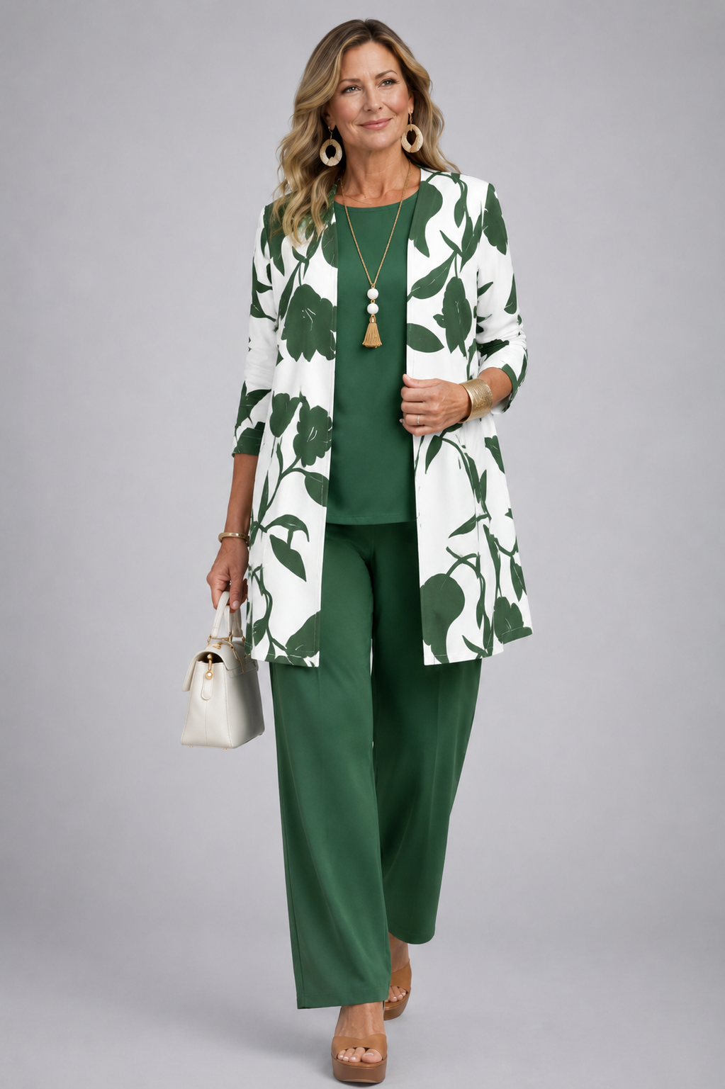 Three-Piece Co-ord Set for Women | Relaxed Fit Lightweight Outfit