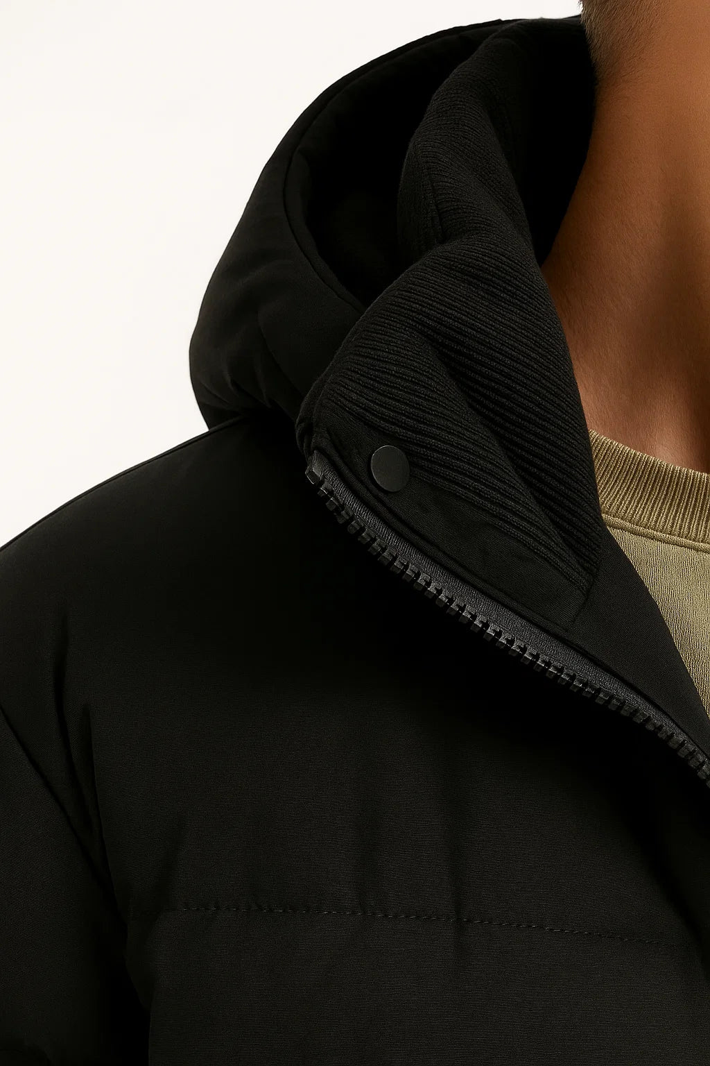 Lightweight Padded Hooded Coat for Men | Autumn Winter Outerwear