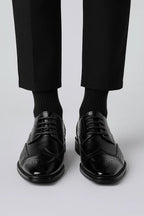 Genuine Leather Oxford Dress Shoes for Men | Formal Wedding and Office Wear