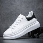 Lightweight Breathable Leather and Textile Casual Trainers for Men | Daily Wear