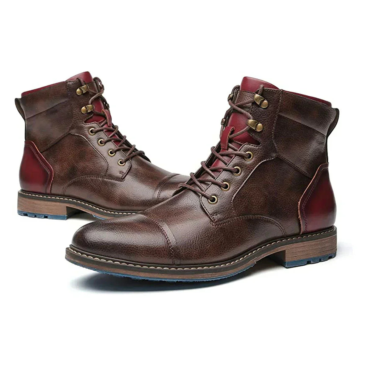 Brown Lace-Up Oxford Shoes for Men | Formal and Casual Wear
