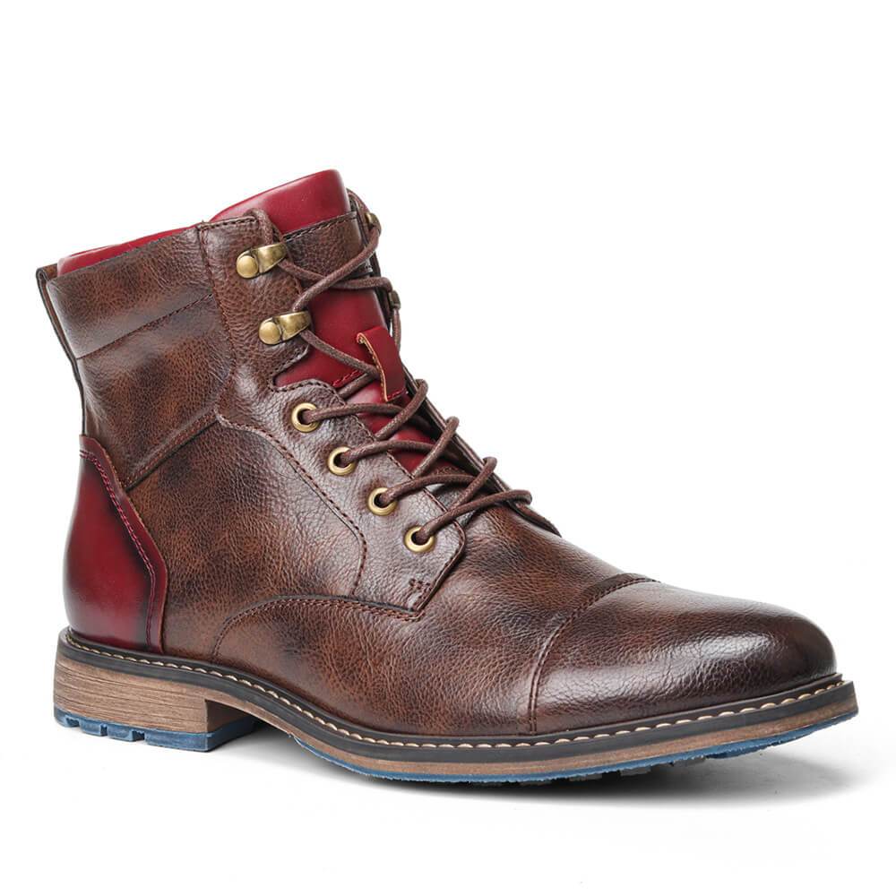 Brown Lace-Up Oxford Shoes for Men | Formal and Casual Wear