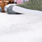 Plush Lined High Top Lace Up Trainers for Men | Cushioned Winter Walking