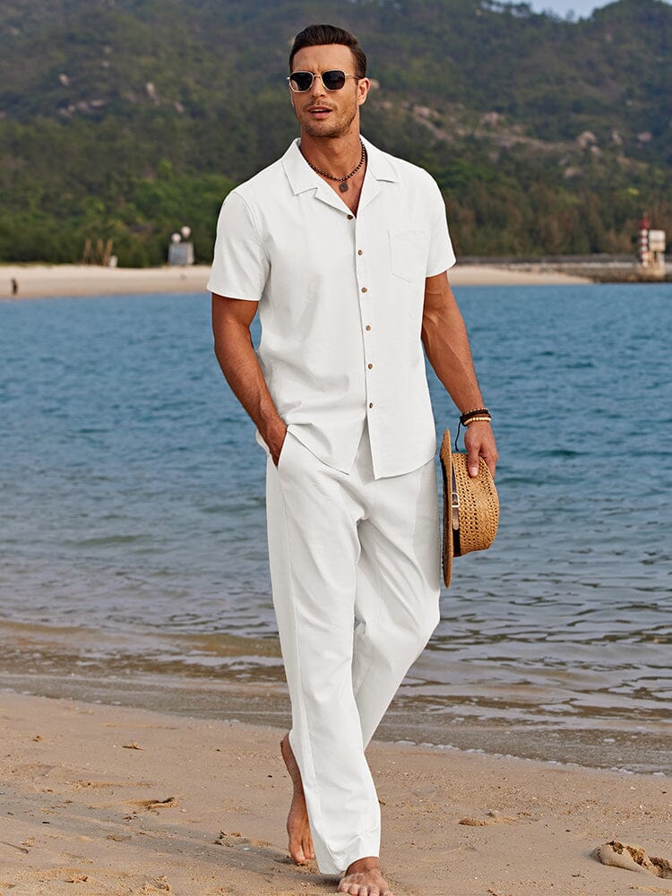 Shirt and Trousers Co-Ord Set for Men
