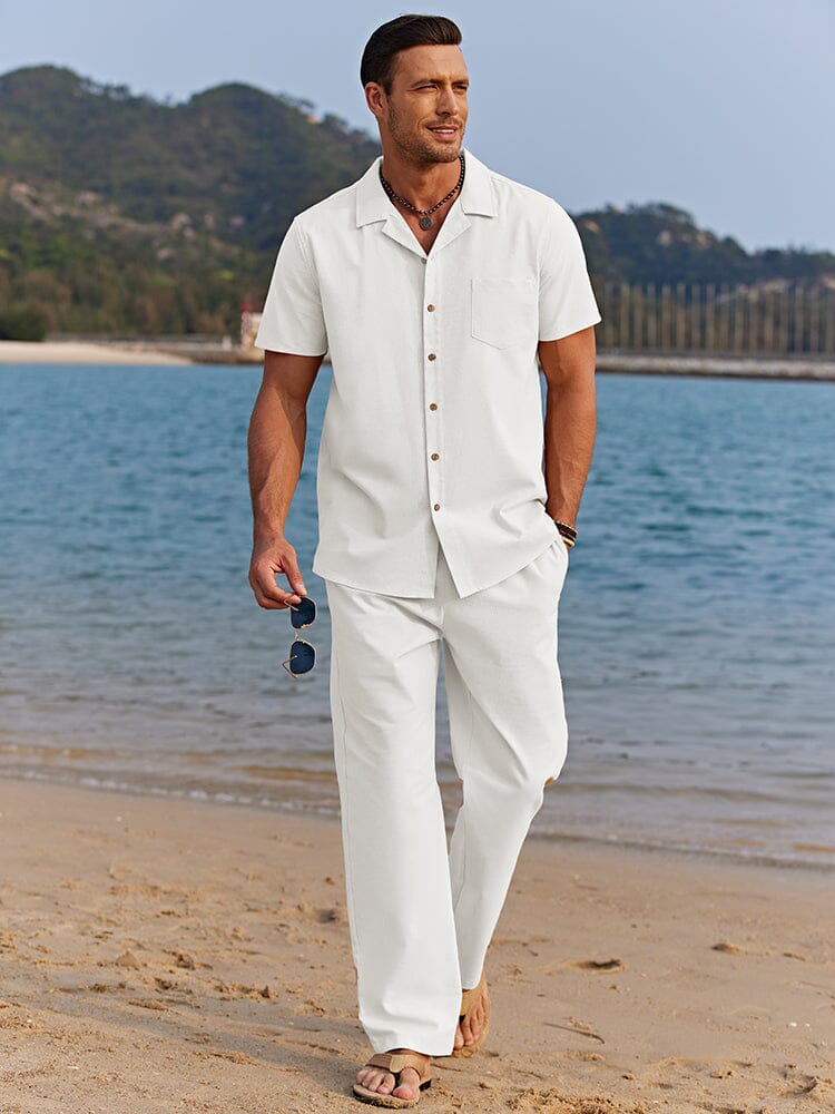 Shirt and Trousers Co-Ord Set for Men
