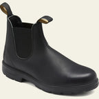 Waterproof Vegan Leather Slip On Chelsea Boots with Elastic Side Panels for Men