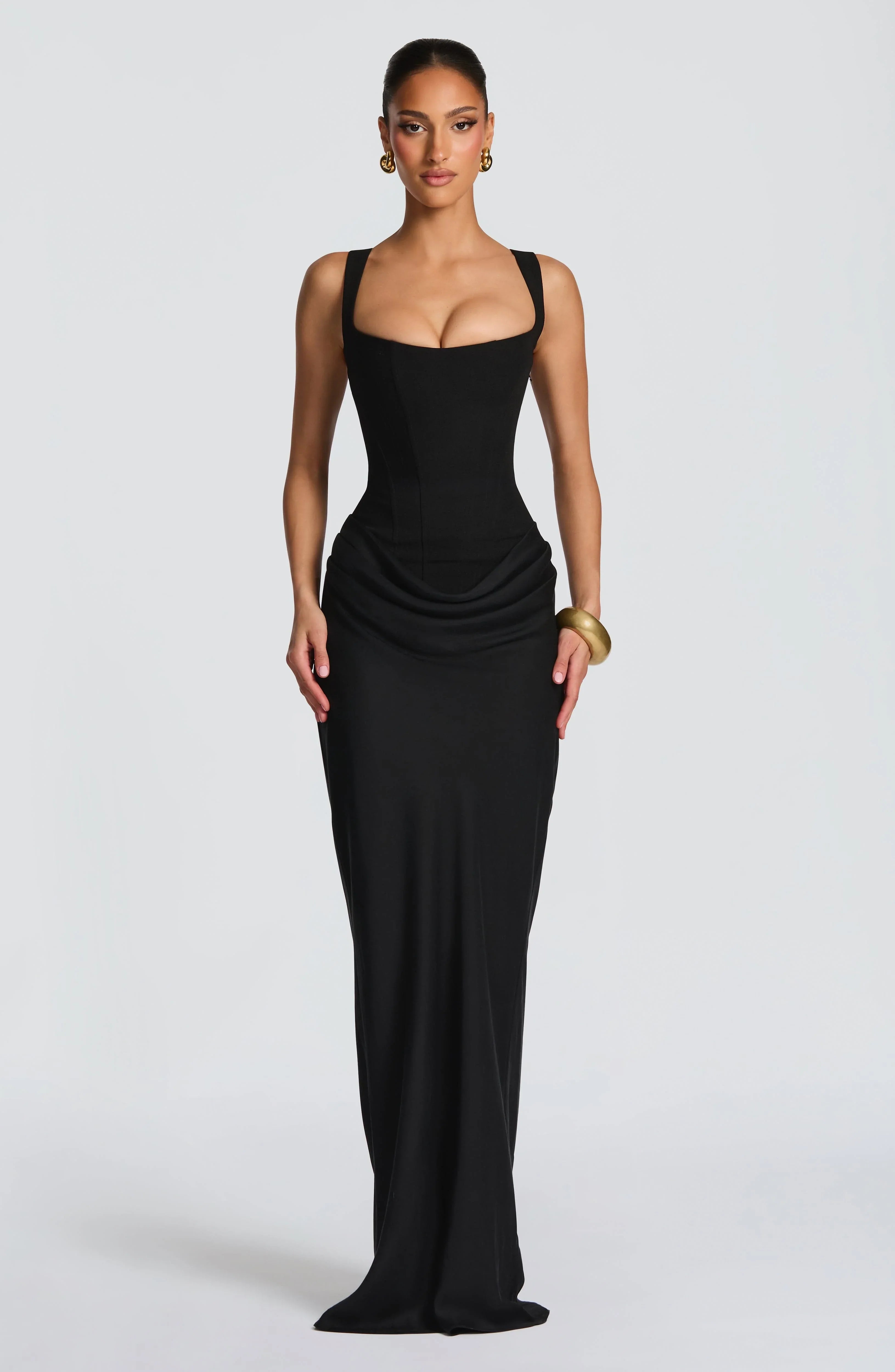 Strappy Maxi Dress for Women | Fitted Occasion Dress