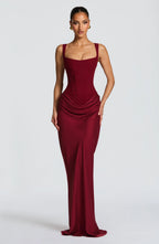 Strappy Maxi Dress for Women | Fitted Occasion Dress