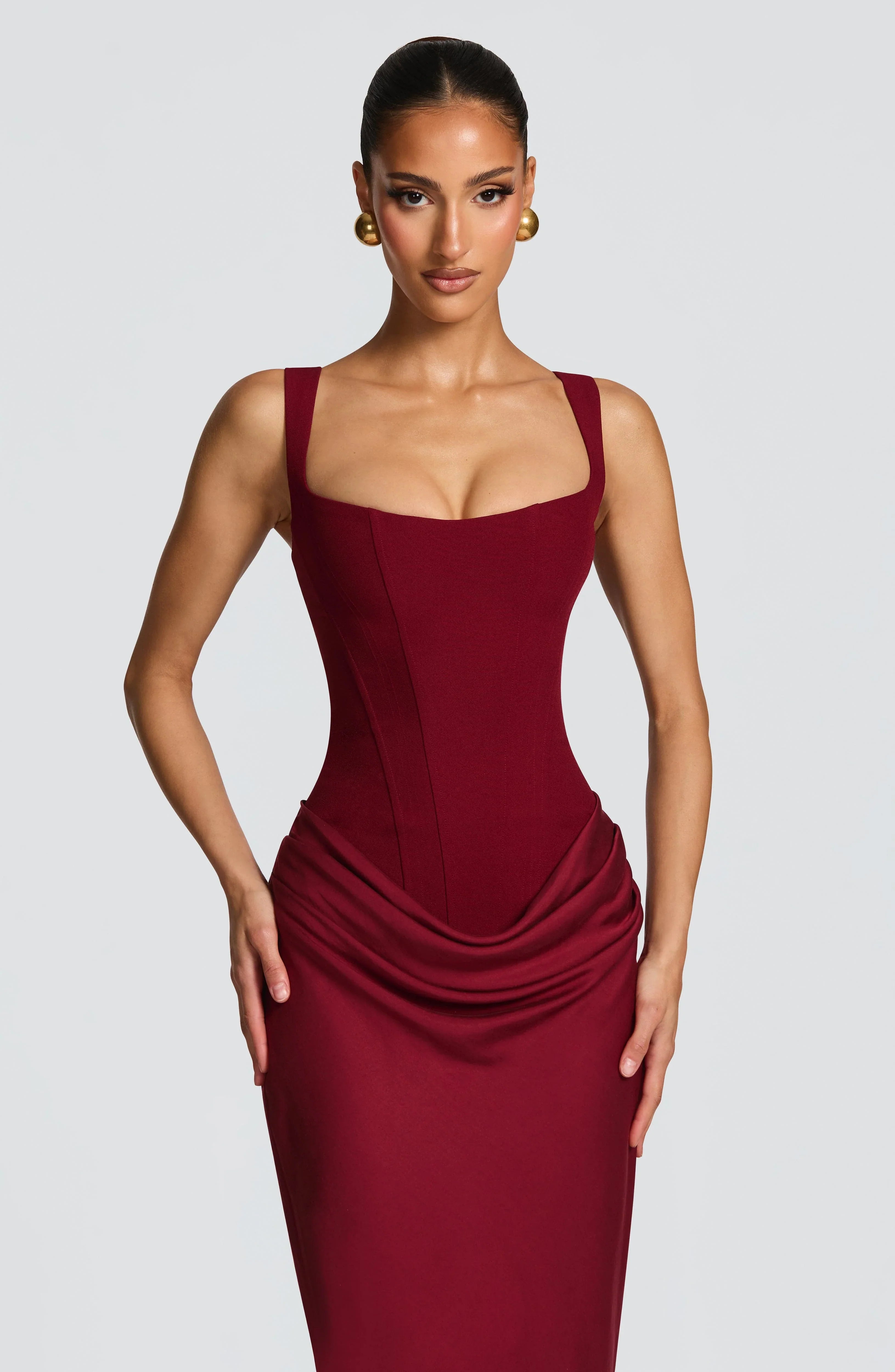 Strappy Maxi Dress for Women | Fitted Occasion Dress