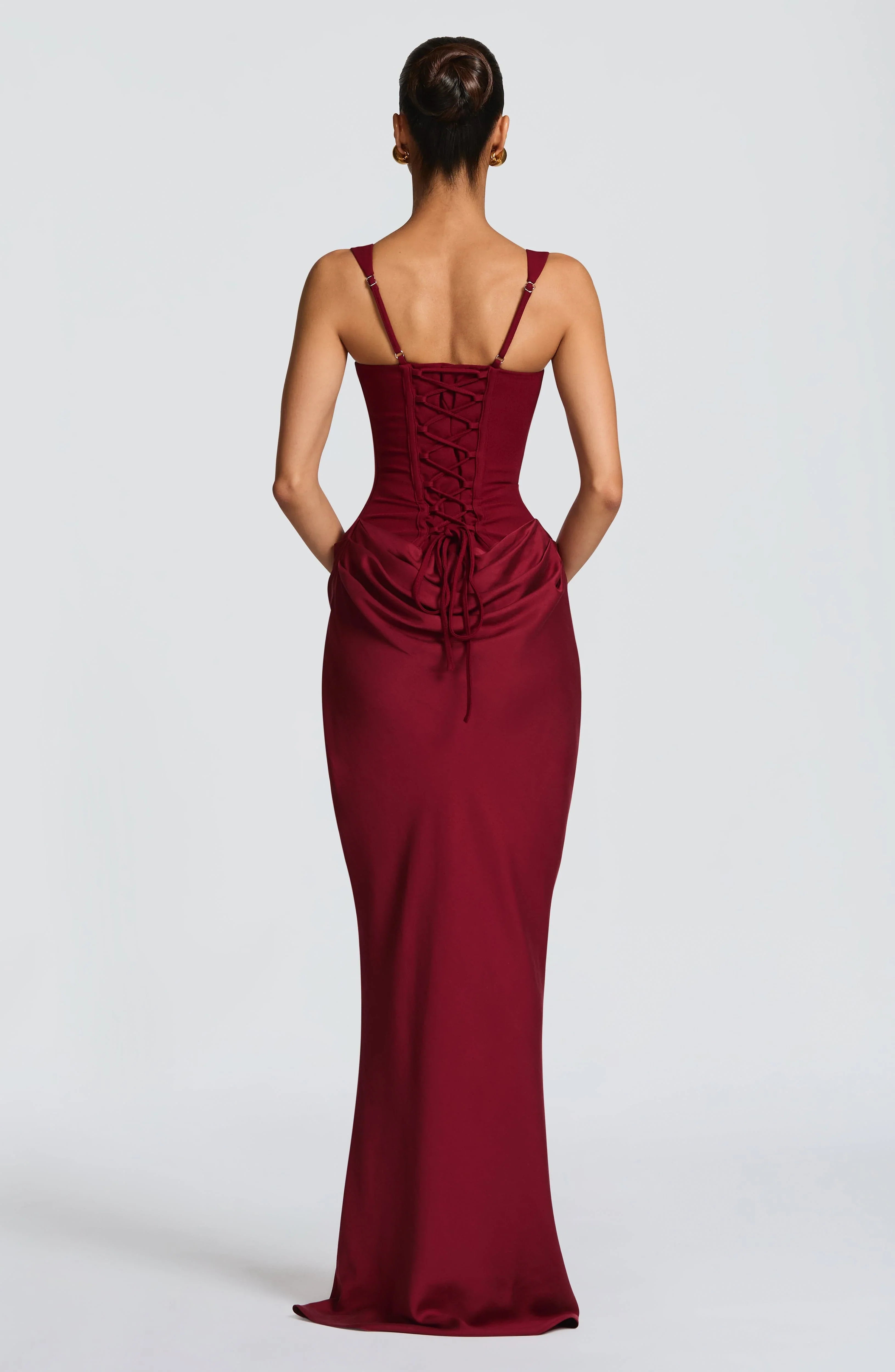 Strappy Maxi Dress for Women | Fitted Occasion Dress