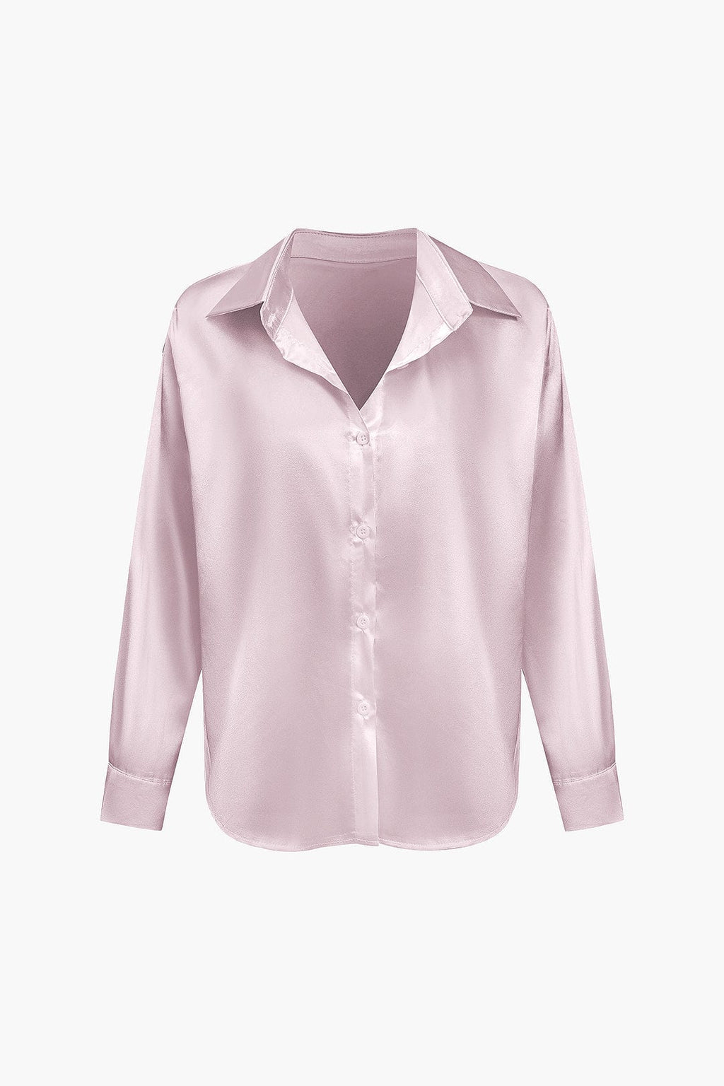 Women Blouse | Long sleeve with collar and front tie detail