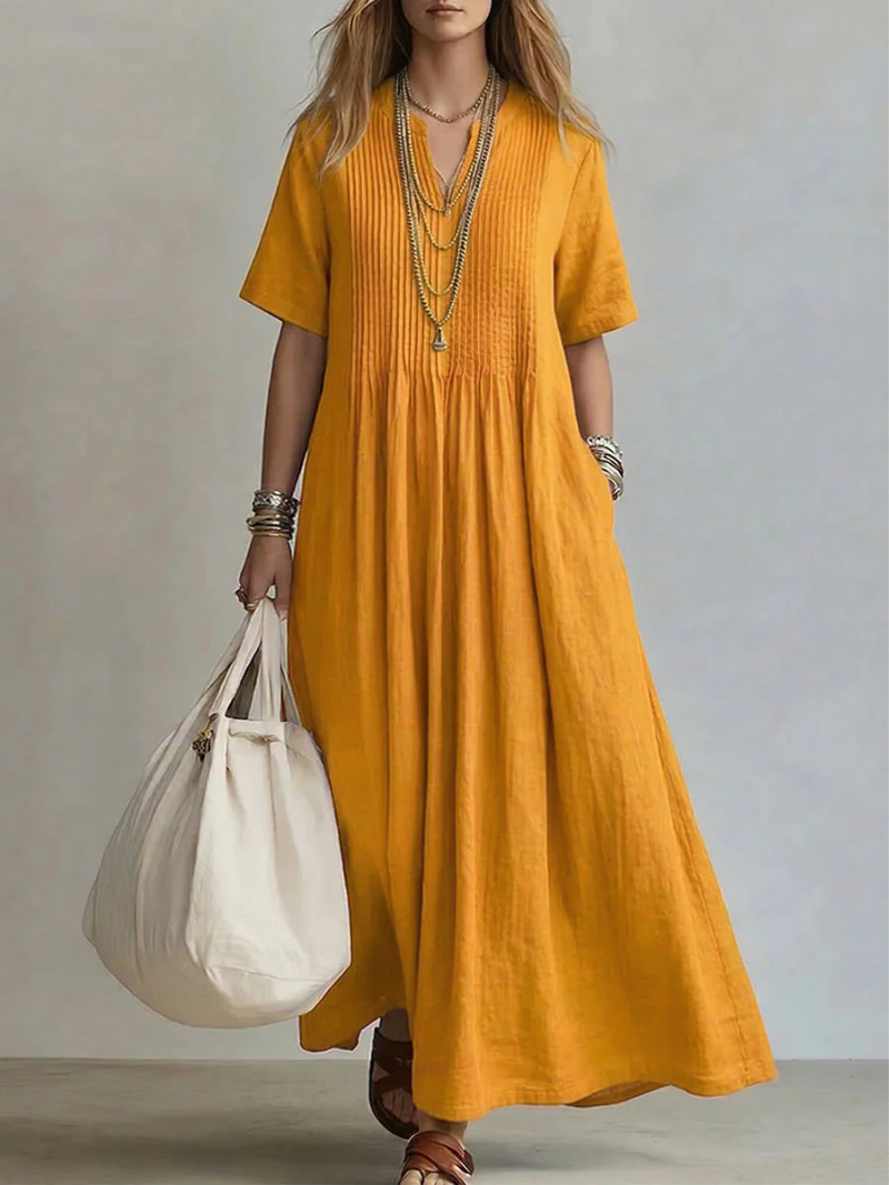 Pleated Midi Dress for Women | Summer Occasion Styles