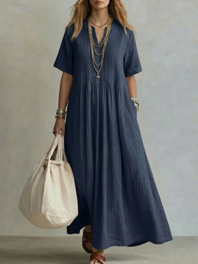 Pleated Midi Dress for Women | Summer Occasion Styles