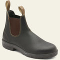Waterproof Vegan Leather Slip On Chelsea Boots with Elastic Side Panels for Men