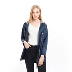 Lightweight Hooded Mackintosh Raincoat for Women | All Season Rainwear