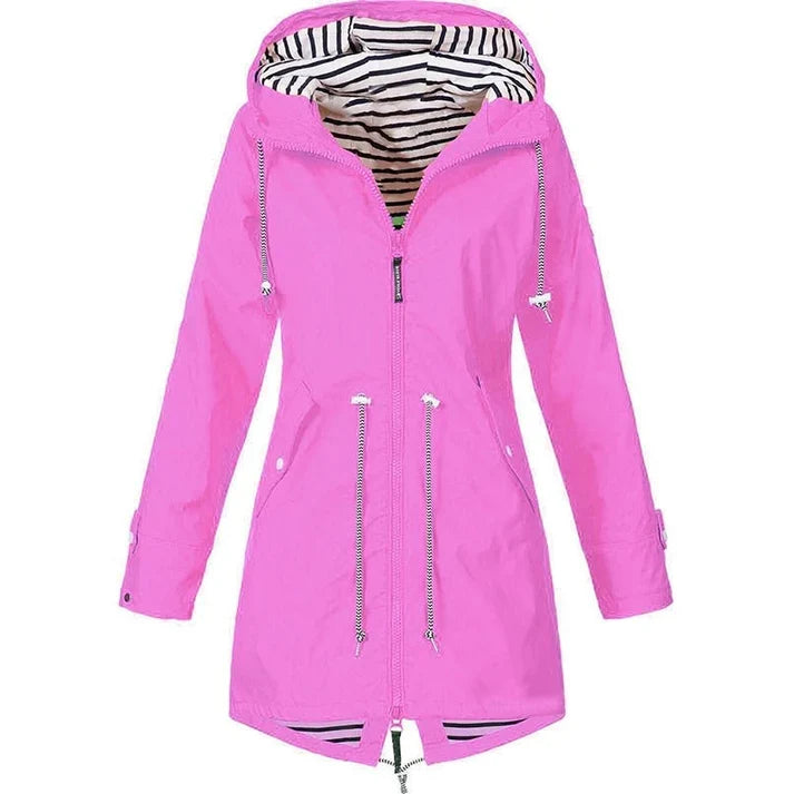 Lightweight Hooded Mackintosh Raincoat for Women | All Season Rainwear