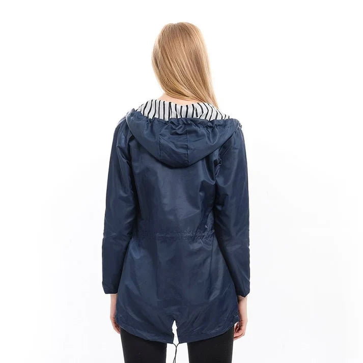 Lightweight Hooded Mackintosh Raincoat for Women | All Season Rainwear