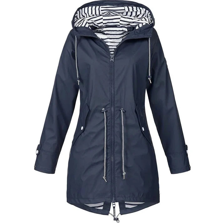 Lightweight Hooded Mackintosh Raincoat for Women | All Season Rainwear