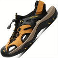 Closed Toe Reinforced Hiking Sandals for Men | Adjustable Trail Fit