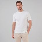 Slim Fit Long Sleeve Henley Shirt for Men