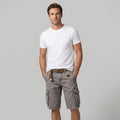 Men Cargo Shorts | Knee-length with side pockets and relaxed fit
