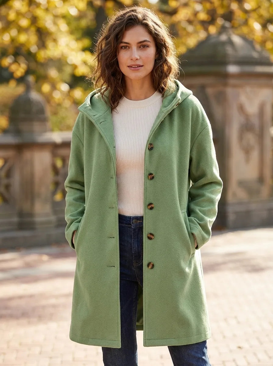 Fleece Long Sleeve Regular Fit Jacket for Women | Machine Washable