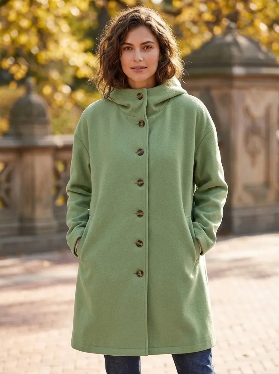 Fleece Long Sleeve Regular Fit Jacket for Women | Machine Washable