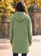 Fleece Long Sleeve Regular Fit Jacket for Women | Machine Washable