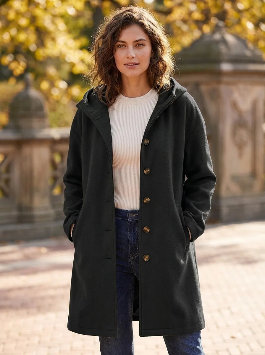 Fleece Long Sleeve Regular Fit Jacket for Women | Machine Washable