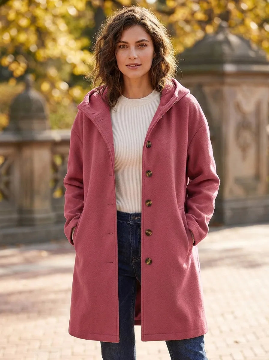 Fleece Long Sleeve Regular Fit Jacket for Women | Machine Washable
