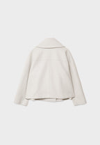 Double Breasted Short Coat for Women